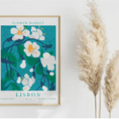 Lissabon Bloemenmarkt Botanisch Poster