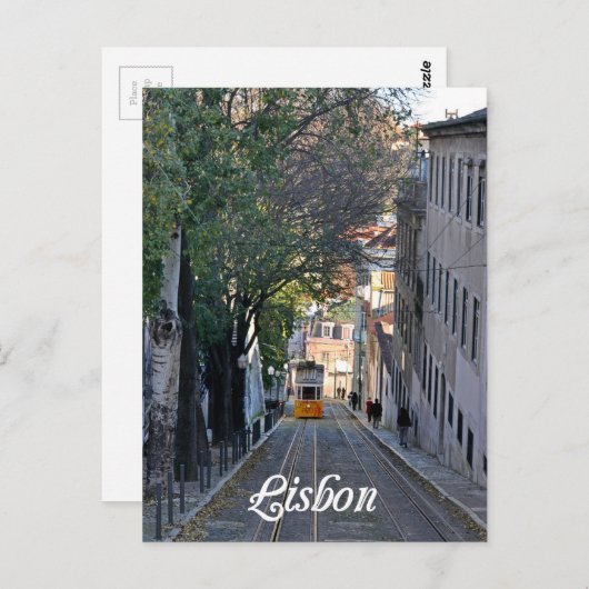Lissabon Briefkaart (Voorkant / Achterkant)