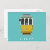 Lissabon-Briefkaart Briefkaart (Voorkant / Achterkant)
