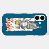 Lissabon Case-Mate iPhone Case (Achterkant (horizontaal))