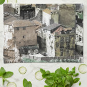 LISSABON CITYSCAPE (UITZICHT VAN DE CASTLE VAN ST THEEDOEK (Gevouwen)