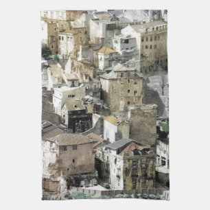 LISSABON CITYSCAPE (UITZICHT VAN DE CASTLE VAN ST THEEDOEK