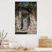 Lissabon Detail Old door Portugal Poster (Keuken)