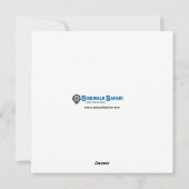 Lissabon Deur Kerstkaart van Sidewalk Safari (Achterkant)