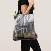 Lissabon Gele Tramway Tote Bag (Dichtbij)