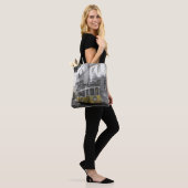 Lissabon Gele Tramway Tote Bag (Op model)