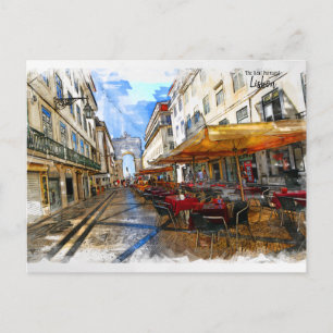 Lissabon - het echte Portugal Briefkaart