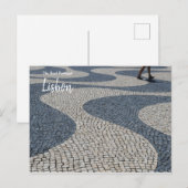 Lissabon - het echte Portugal Briefkaart (Voorkant / Achterkant)