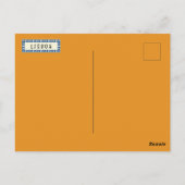 Lissabon huis met tegels briefkaart (Achterkant)