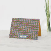 Lissabon huis met tegels kaart (Achterkant)