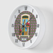 Lissabon huisraam met planten en tegels (Hoek)