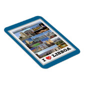 Lissabon - I Love - Portugal - Magneet (Rechterzijde)