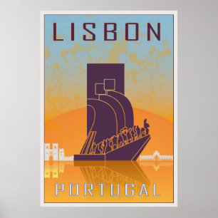 Lissabon-jaarposter Poster