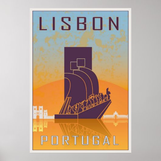 Lissabon-jaarposter Poster (Voorkant)
