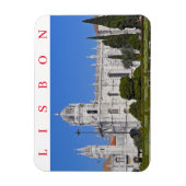 Lissabon Jeronimos Klooster fridge magnet Magneet (Verticaal)