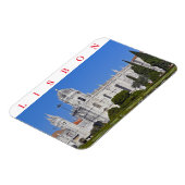 Lissabon Jeronimos Klooster fridge magnet Magneet (Linkerzijde)