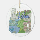 Lissabon Keramisch Ornament (Links)