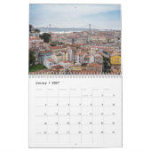Lissabon landschappen foto kalender (Jan 2027)