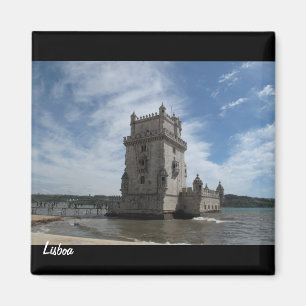 Lissabon magneet-Torre de Belém Magneet
