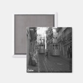 Lissabon Magnet-Elevador da Bica Magneet (Voorkant / Achterkant)