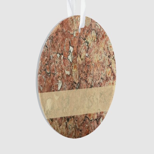 Lissabon-marmer Ornament (voorkant)