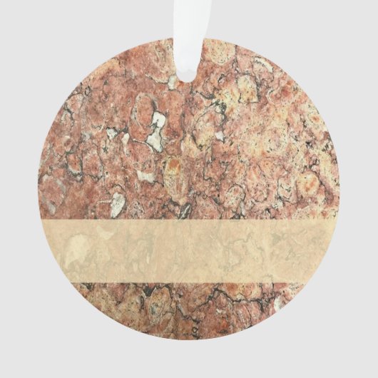 Lissabon-marmer Ornament (voorkant)