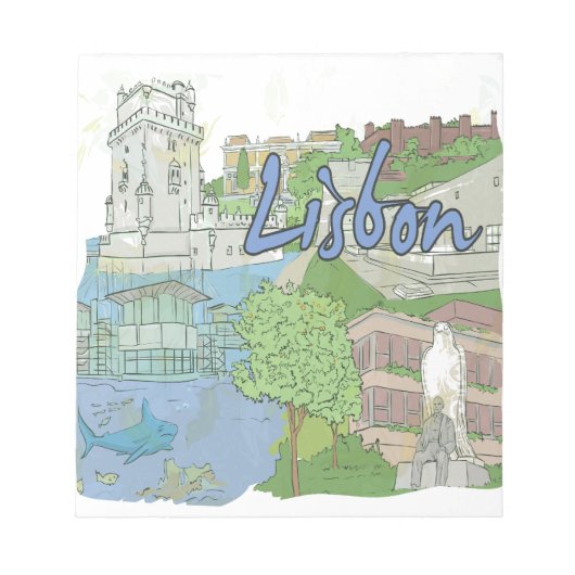 Lissabon Notitieblok (Voorkant)