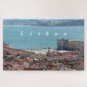 Lissabon-panorama. Legpuzzel (Horizontaal)