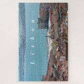 Lissabon-panorama. Legpuzzel (Verticaal)