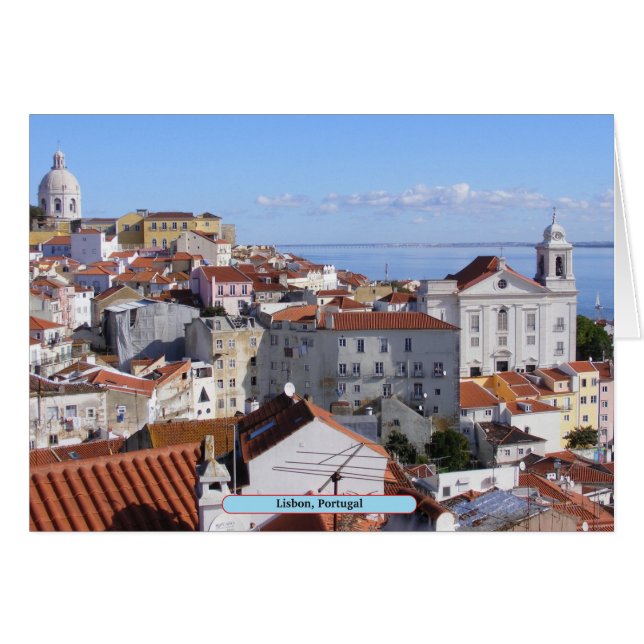 Lissabon, Portugal (Voorkant Horizontaal)