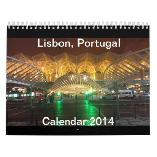 Lissabon, Portugal Agenda 2014 (wijziging) Kalender
