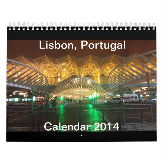 Lissabon, Portugal Agenda 2014 (wijziging) Kalender (Hoes)