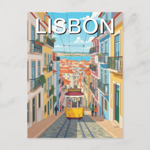 Lissabon Portugal Alfama Briefkaart