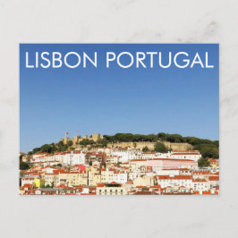 Lissabon Portugal Alfama Uitzichten Briefkaart