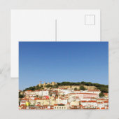 Lissabon Portugal Alfama Uitzichten Briefkaart (Voorkant / Achterkant)