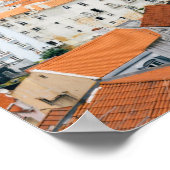 Lissabon Portugal Atlantische stranden Roofs Poster (Hoek)