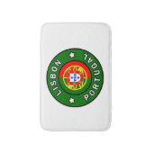 Lissabon Portugal Badmat (Voorkant Verticaal)