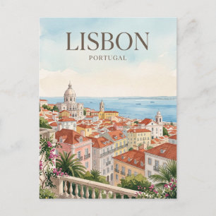Lissabon Portugal Briefkaart