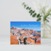 Lissabon Portugal Briefkaart (Staand voorkant)