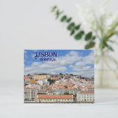 Lissabon Portugal Briefkaart (Staand voorkant)