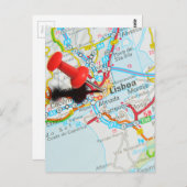 Lissabon, Portugal Briefkaart (Voorkant / Achterkant)