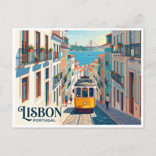 Lissabon Portugal Briefkaart