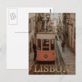 Lissabon, Portugal Briefkaart (Voorkant / Achterkant)