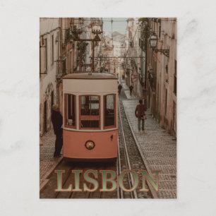 Lissabon, Portugal Briefkaart