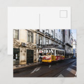 Lissabon, Portugal Briefkaart (Voorkant / Achterkant)