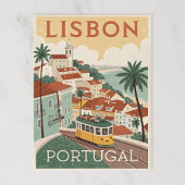 Lissabon, PORTUGAL Briefkaart