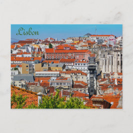 Lissabon, Portugal Briefkaart