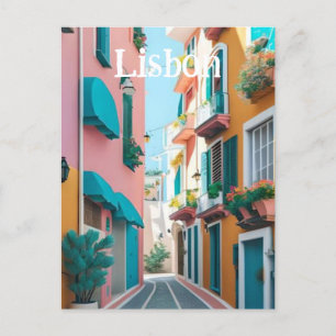Lissabon Portugal Briefkaart