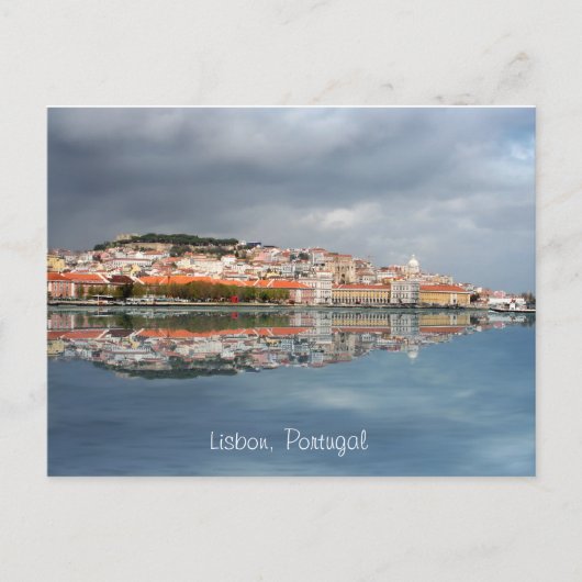 Lissabon Portugal Briefkaart (Voorkant)