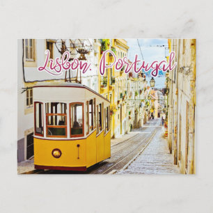 Lissabon, Portugal Briefkaart reizen